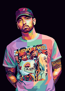 Eminem Pop Art Portrait