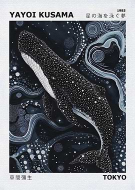 Yayoi Kusama Whale Dream