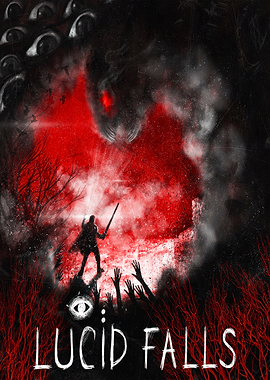 Lucid Falls Horror Poster
