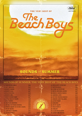 The Beach Boys Sounds of Summer Album Cover