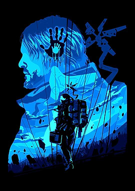 Death Stranding Sam Porter Bridges Silhouette