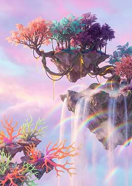 Rainbow Floating Islands