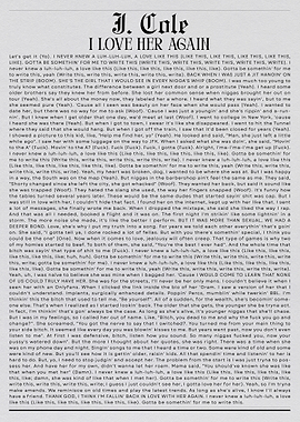 J. Cole I Love Her Again