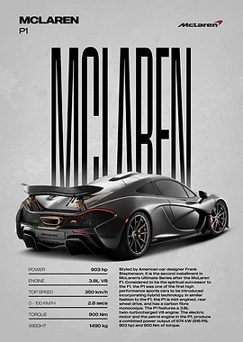 McLaren P1 Sports Car