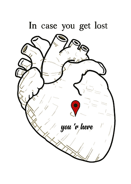 Heart Map You Are Here