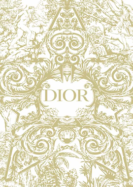 Dior Baroque Floral Illustration