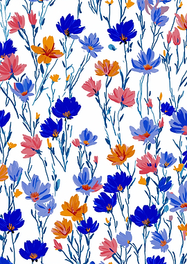 Watercolor Floral Pattern