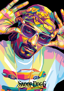 Snoop Dogg Pop Art Portrait