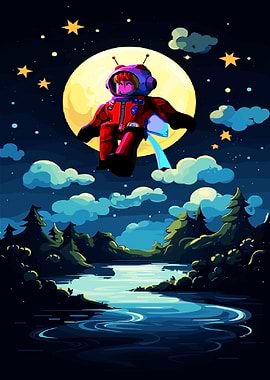 Roblox Floating in Space