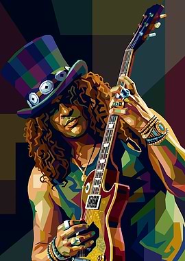 Slash Pop Art Portrait