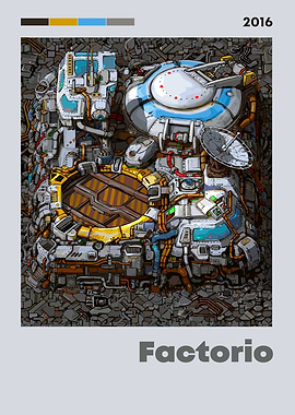 Factorio Game Art