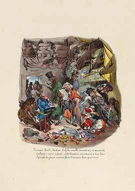 19th Century Parisian Street Scene