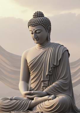 Serene Buddha Statue