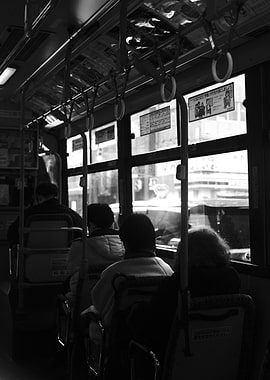 bus in Japan