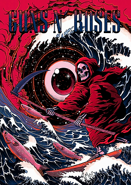 Guns N' Roses Grim Reaper Art