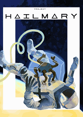 Astronaut holding alien in space