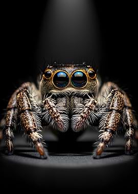Jumping Spider Macro Shot