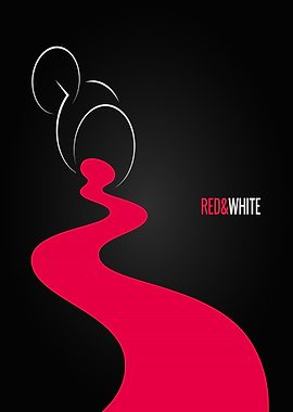 Red and White Wine Pouring