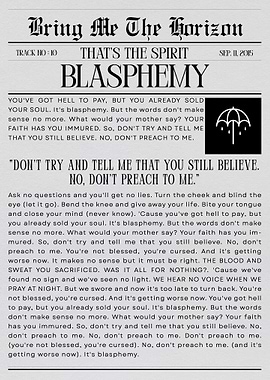 Bring Me The Horizon Blasphemy