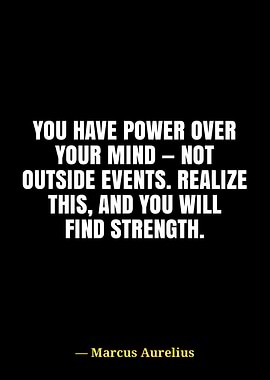 Marcus Aurelius Quote on Mind Power