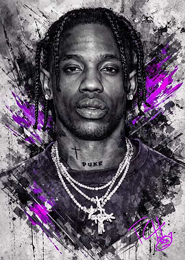 Travis Scott Portrait
