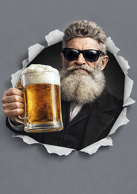 John Brown With Beer