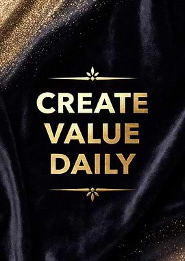 Create Value Daily Motivational Text