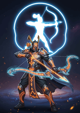 Sagittarius Warrior in Space