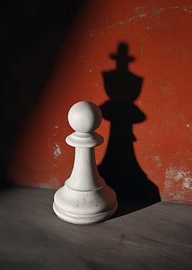 Pawn's Shadow of a King