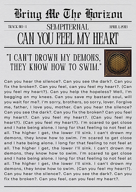 Bring Me The Horizon 'Can You Feel My Heart'
