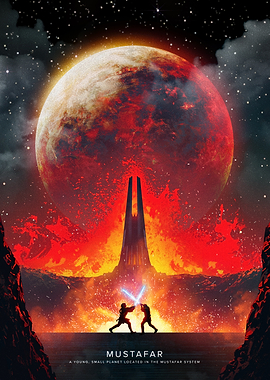 Star Wars Planets: Mustafar