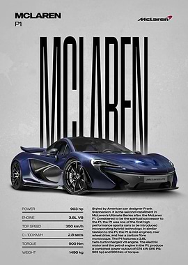McLaren P1 Supercar