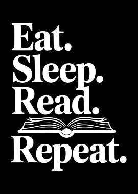 Eat Sleep Read Repeat Book