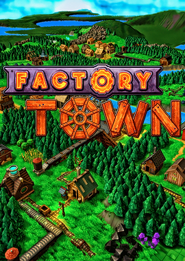 Factory Town Game Art