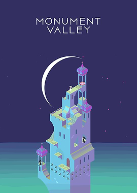 Monument Valley Game Poster