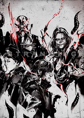 Death Stranding 2: On the Beach Poster