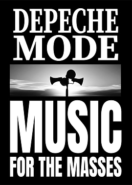 Depeche Mode Music for the Masses Poster