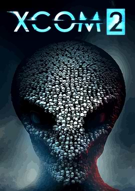 XCOM 2 Alien Skull Game Art