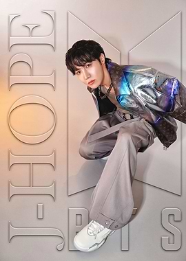 J-Hope BTS Fashion Portrait