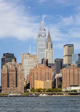 NYC Midtown View from Hunters Point