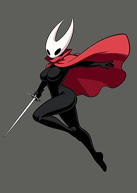 Hornet with Needle and Red Cape