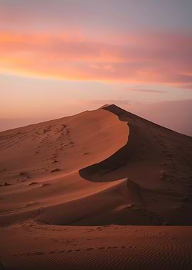 Desert Dunes at Sunset