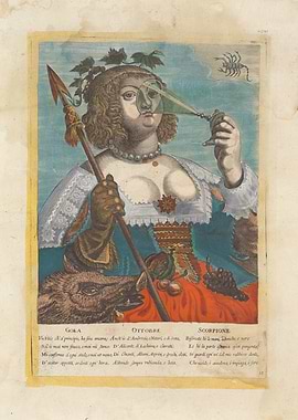 Allegory of October and Scorpio