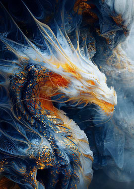 Fantasy Dragon Portrait