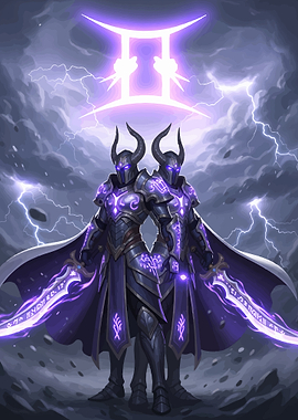 Gemini Knights with Lightning