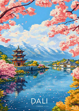 Dali China Landscape Painting