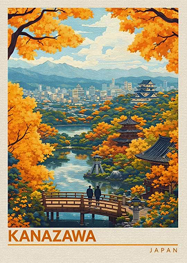 Kanazawa Autumn Landscape