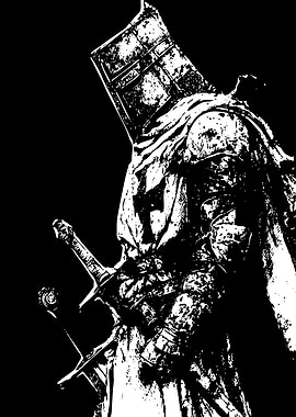 Knight Templar with Swords