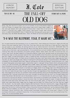 J. Cole Old Dog