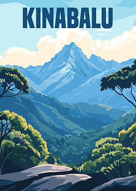 Kinabalu Mountain Malaysia